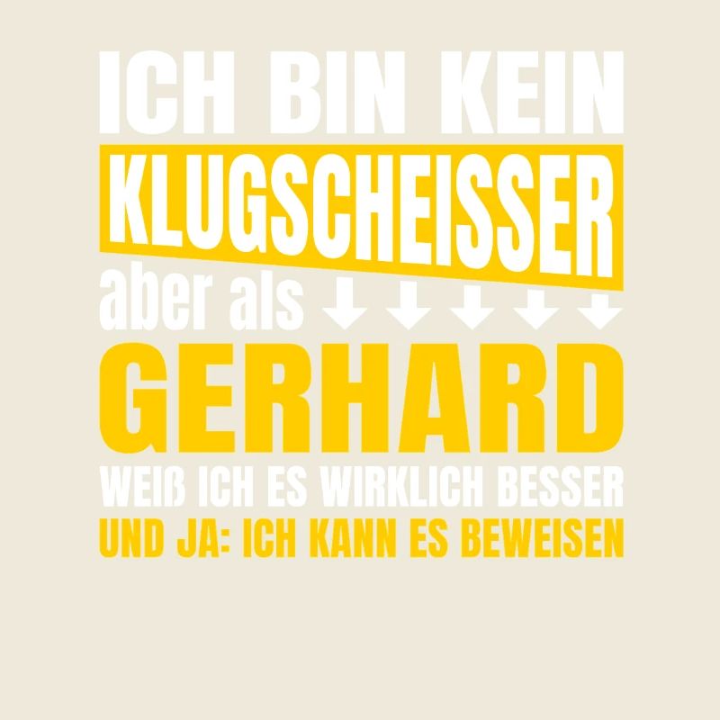 Je ne suis pas un petit malin Gerhard