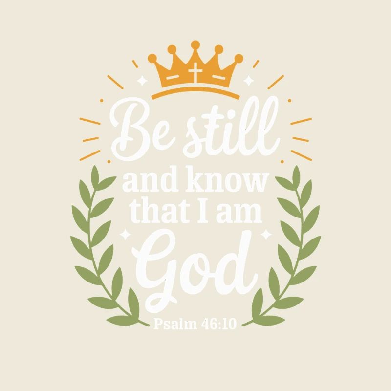  Sei Still Und Erkenne Dass Ich Gott Bin Psalm