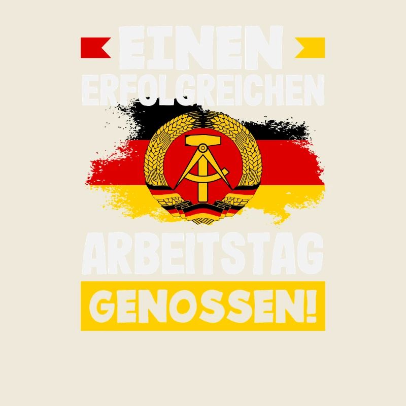 Successful working day comrades Ossi Spruch GDR