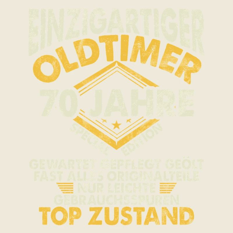 70 Years Unique Classic 70th Birthday
