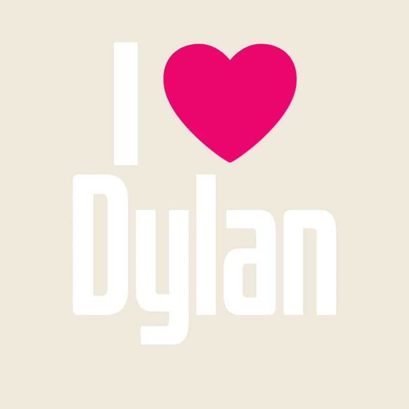 J’aime Dylan Pink Heart J’adore Dylan