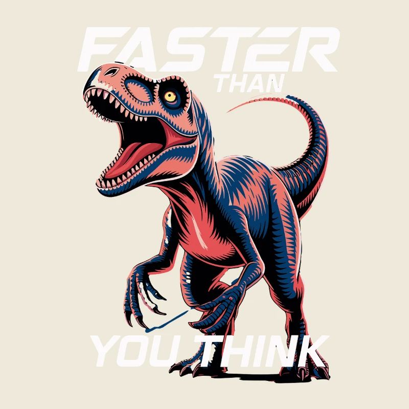 Plus rapide que vous ne le pensez Dinosaur Velociraptor