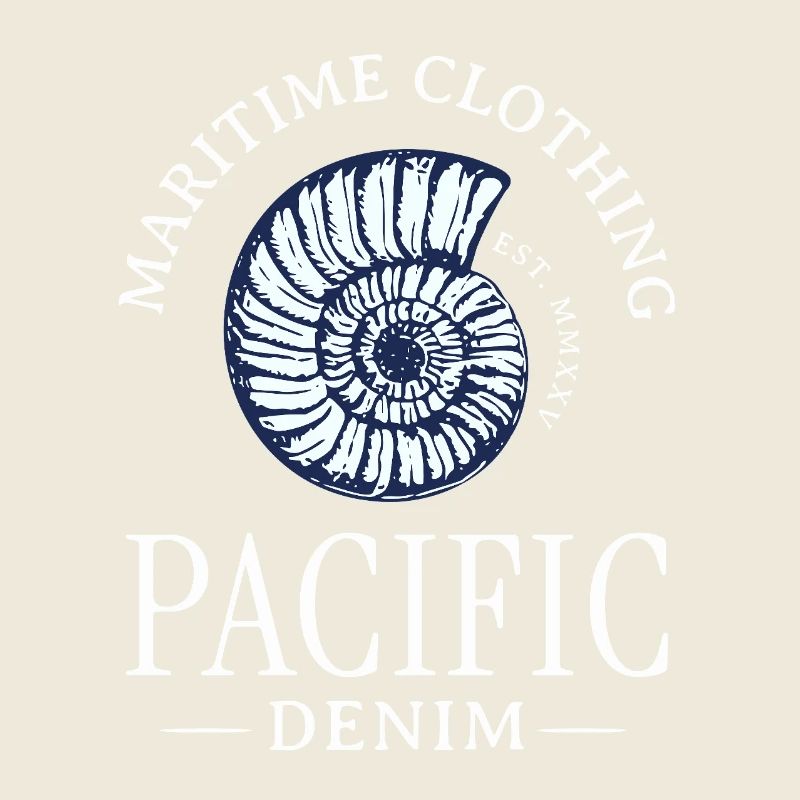 Nautical Shell Spiral Print