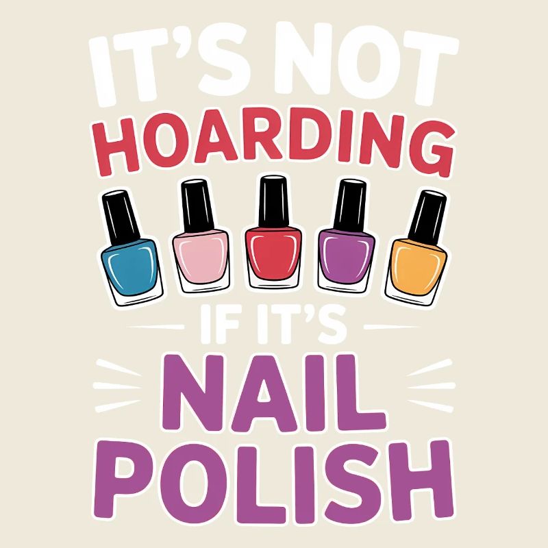Nail Polish Saying Pedicure Funny Maincure Gift
