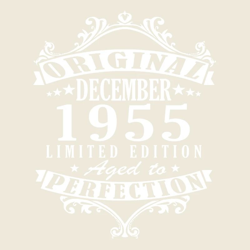 Born December 1955 Birthday Gift 1955