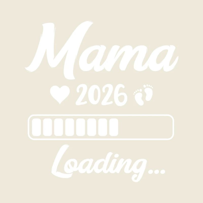 Mama 2026 Loading Schwangerschaftsankündigung 