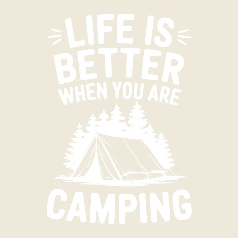 Citation de camping : Campeur drôle