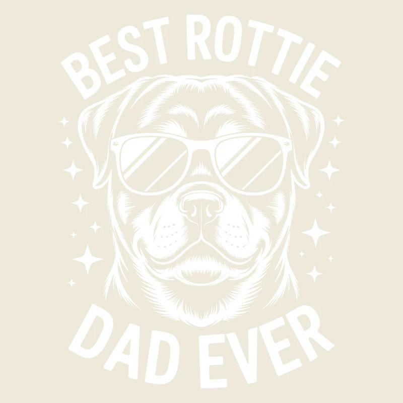 Rottweiler Saying Dad Funny Rottweiler Gift