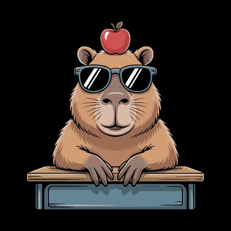 Süßes Capybara