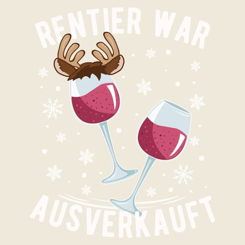Reindeer was sold out Wine Red wine