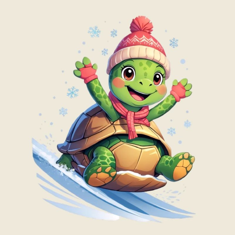 Winter Wave Surfturtle