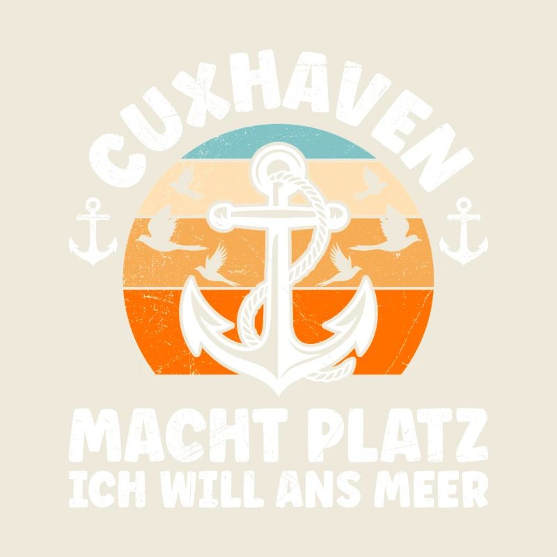 Cuxhaven MACHT PLATZ ICH WILL ANS MEER Lustig