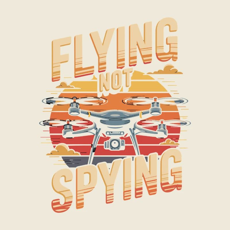 Les drones volent ne pas espionner