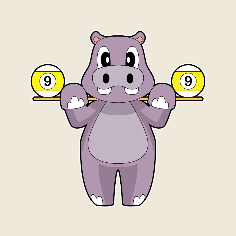 Nilpferd Billiard Queue Sport