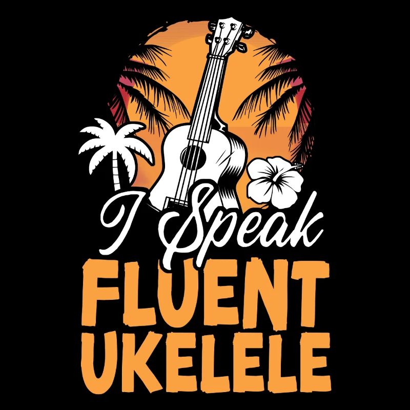 Hawaiian Ukulele Uke I Speak