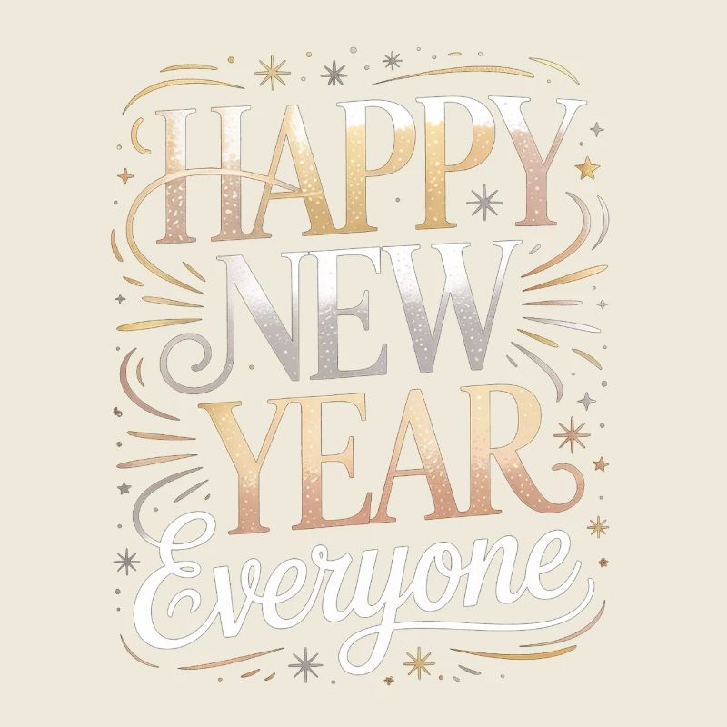 Bonne année à tous Illustration du scénario