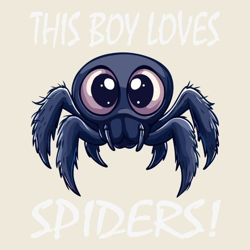 Ce garçon adore les araignées