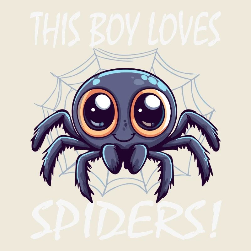 Ce garçon adore les araignées