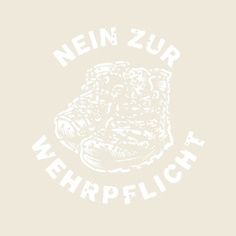 No to conscription boots