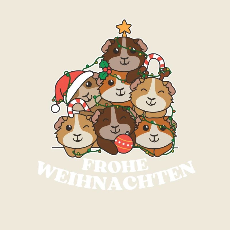 Joyeux Noël cochon d’Inde, réveillon de Noël