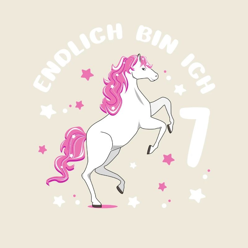 Cheval de 7 ans Enfin je suis 7 filles 7.