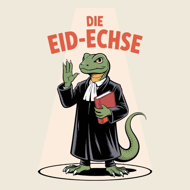 The Eid Lizard in Judge Look Cartoon