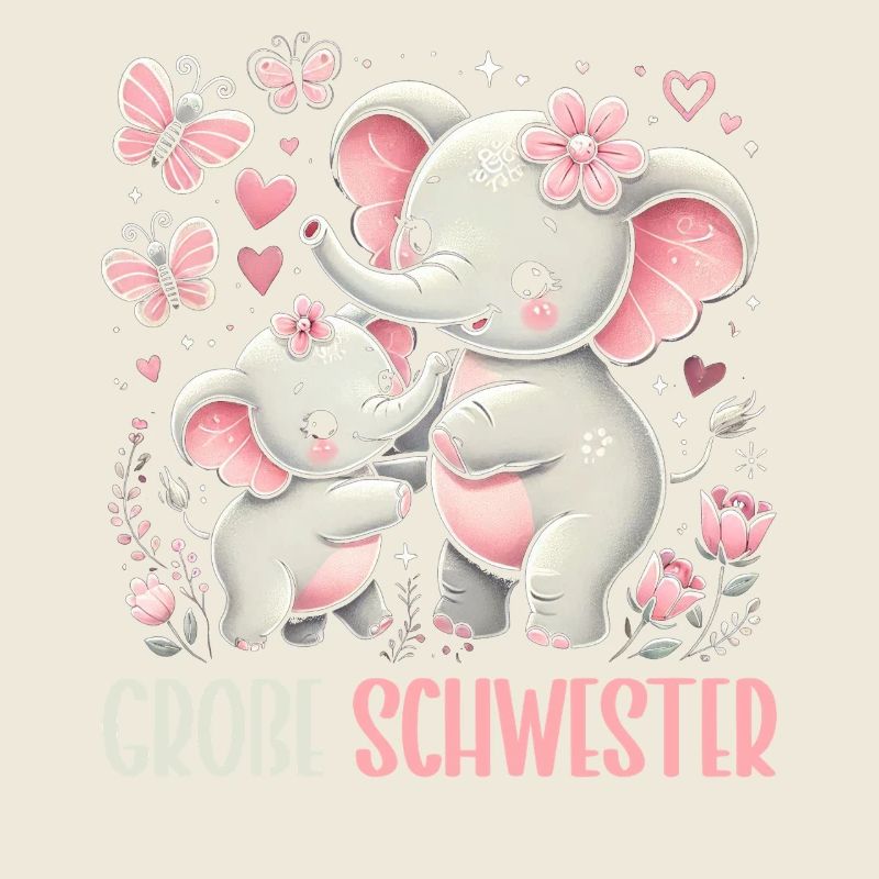 Big Sister Elephants Older Sibling