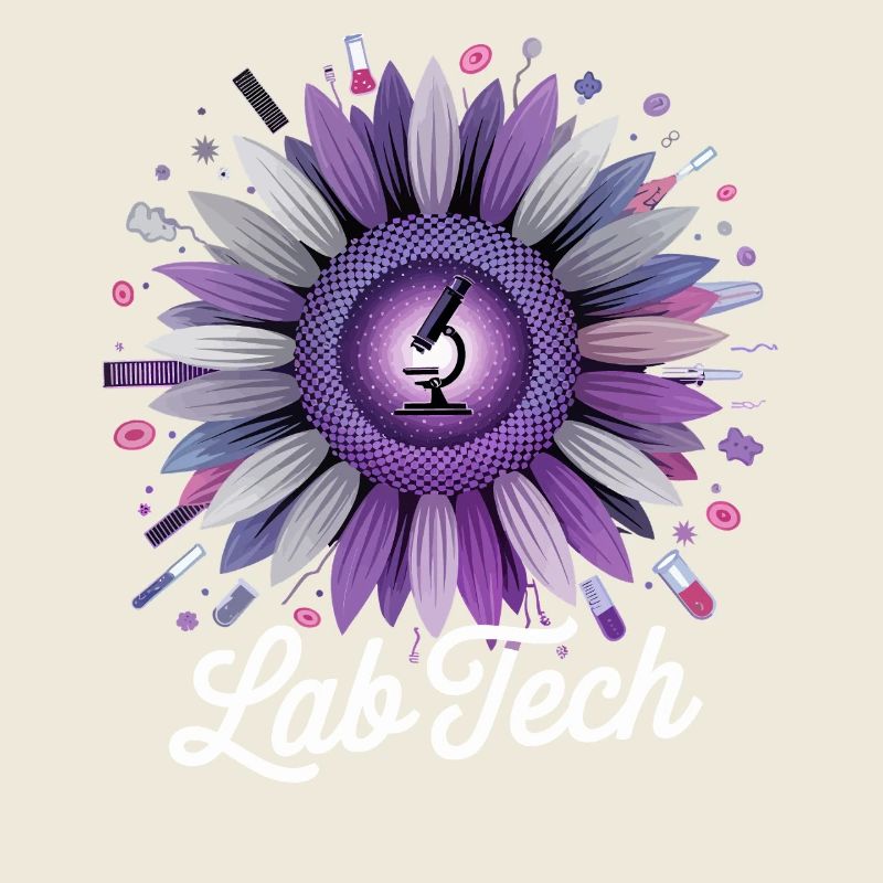 LabTech Sonnenblume Mikroskop