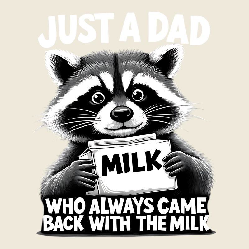 Mème du Papa Laveur et du Lait