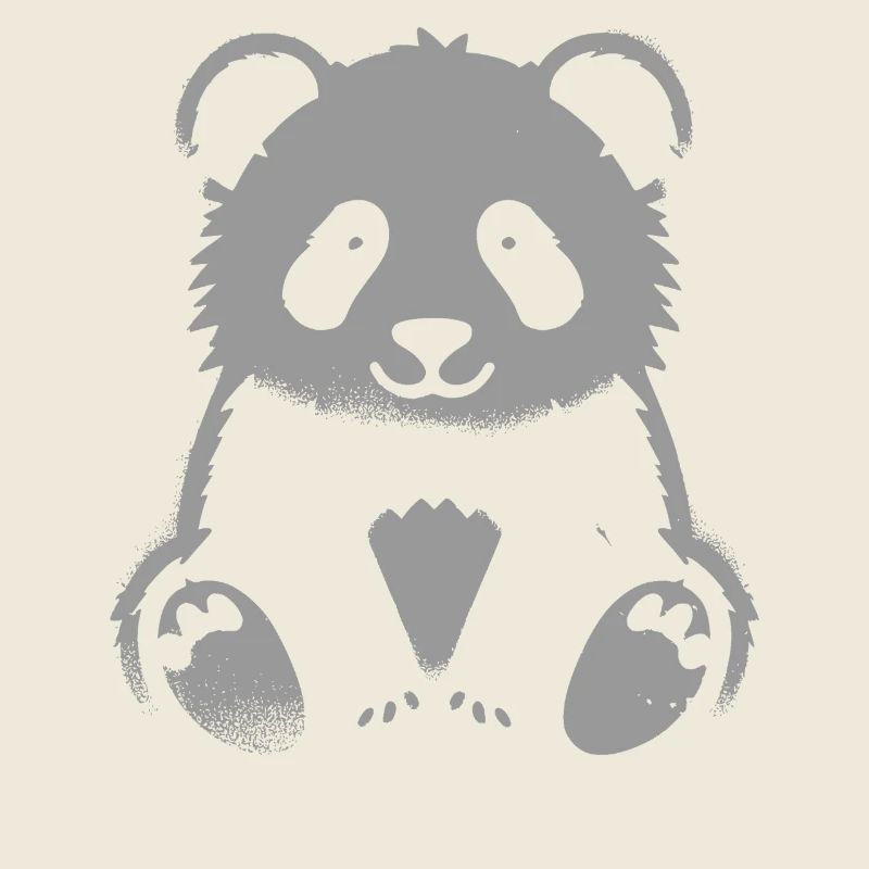 Panda mignon – Design d’animal mignon