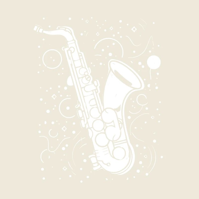 Saxophone Drawing