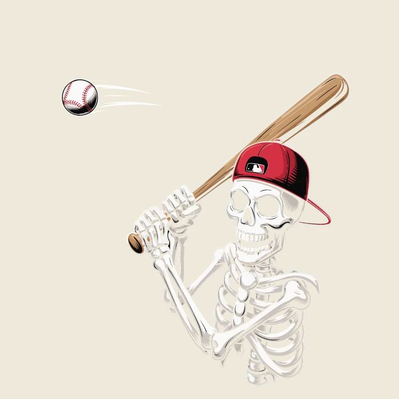 Baseball Skeleton