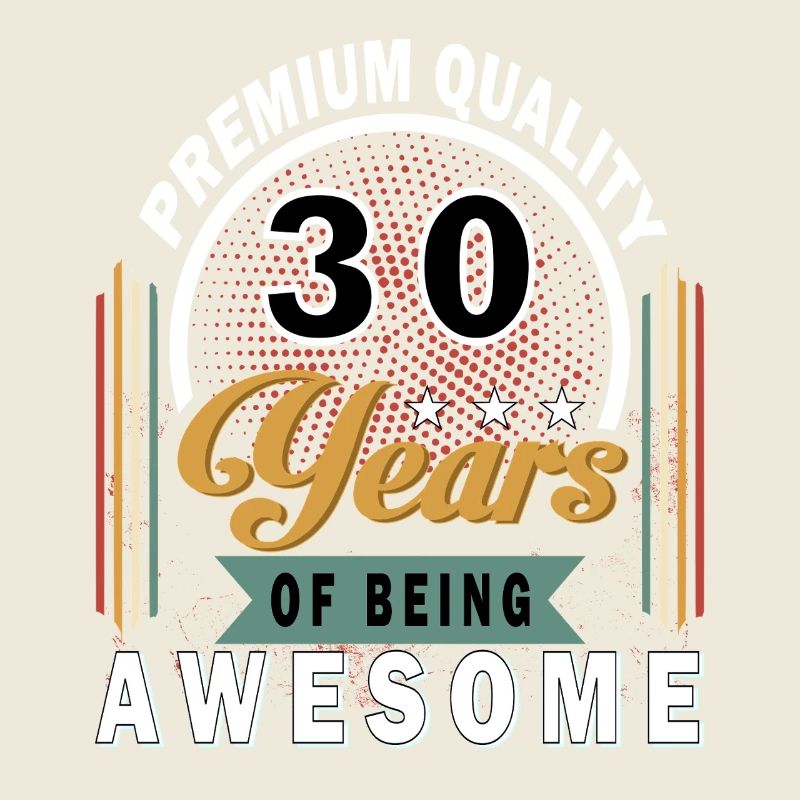 30 Jahre Awesome Jubiläum