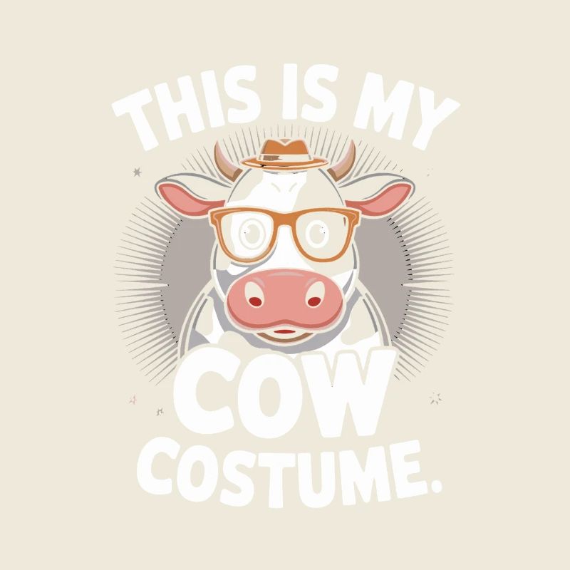 Illustration du costume de vache