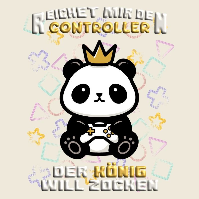 Gamer König will zocken controller