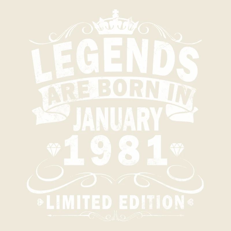 45th Birthday Original January 1981