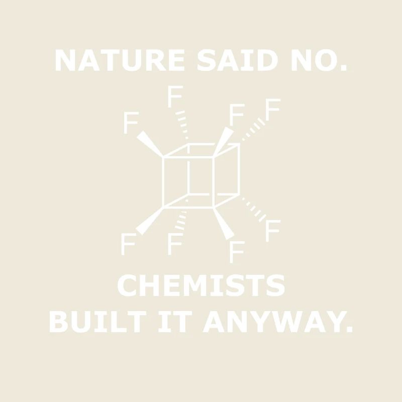 Molécule perfluoro-cubaine – Chimie Science