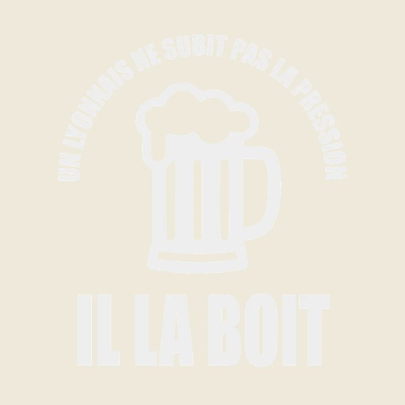 Un Lyonnais ne subit pas la pression il la boit