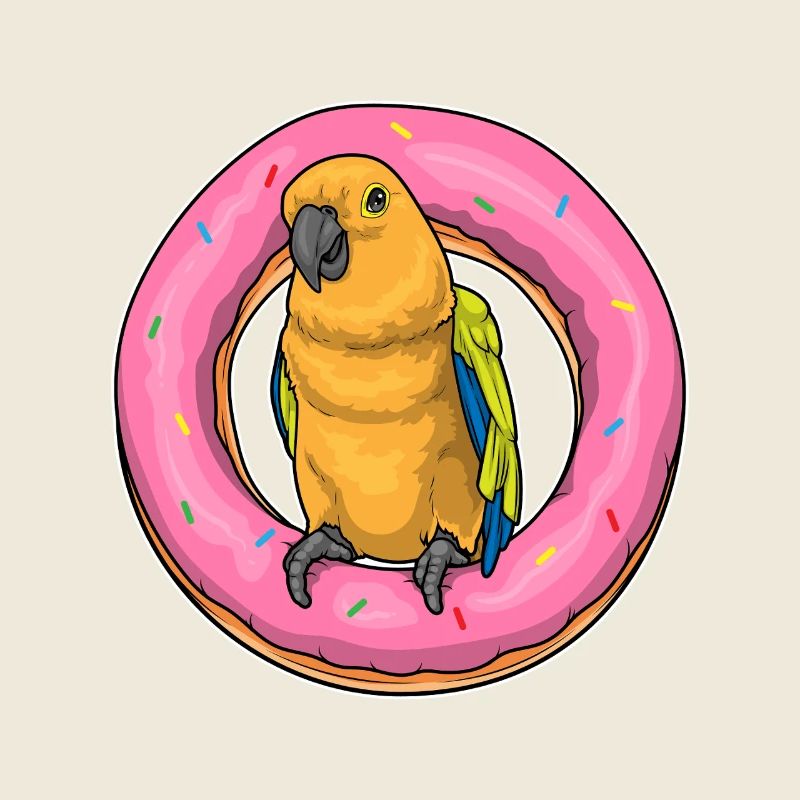 Donut Perroquet