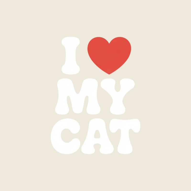 J’aime mon chat