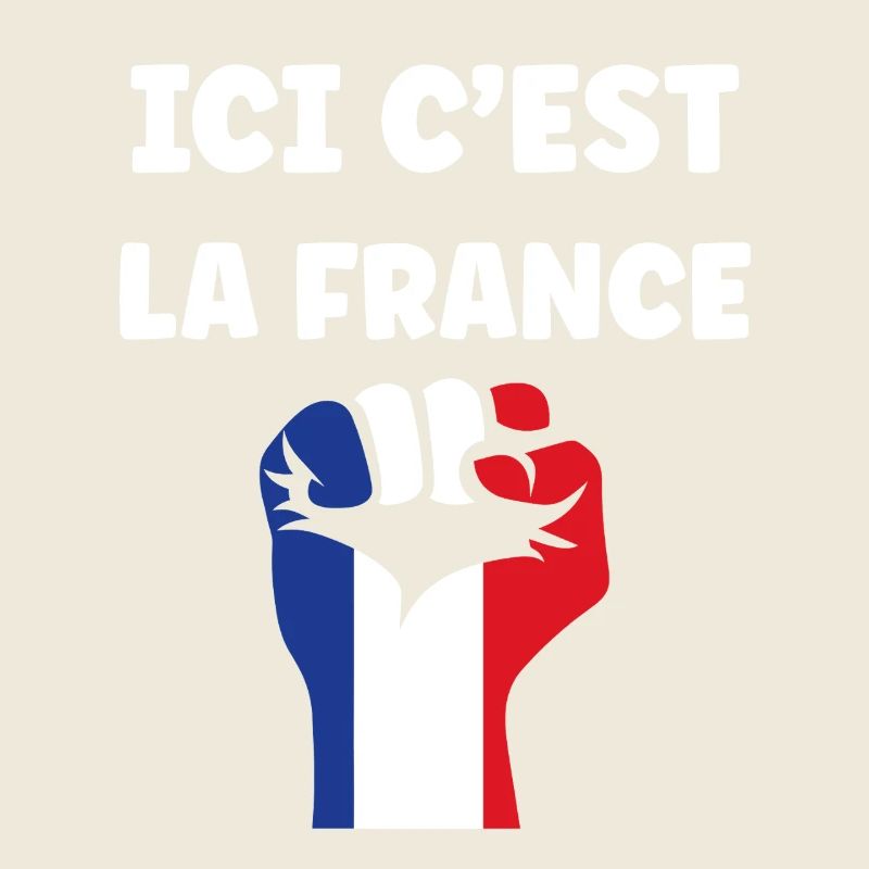 Das ist Frankreich – Trikolore Faust