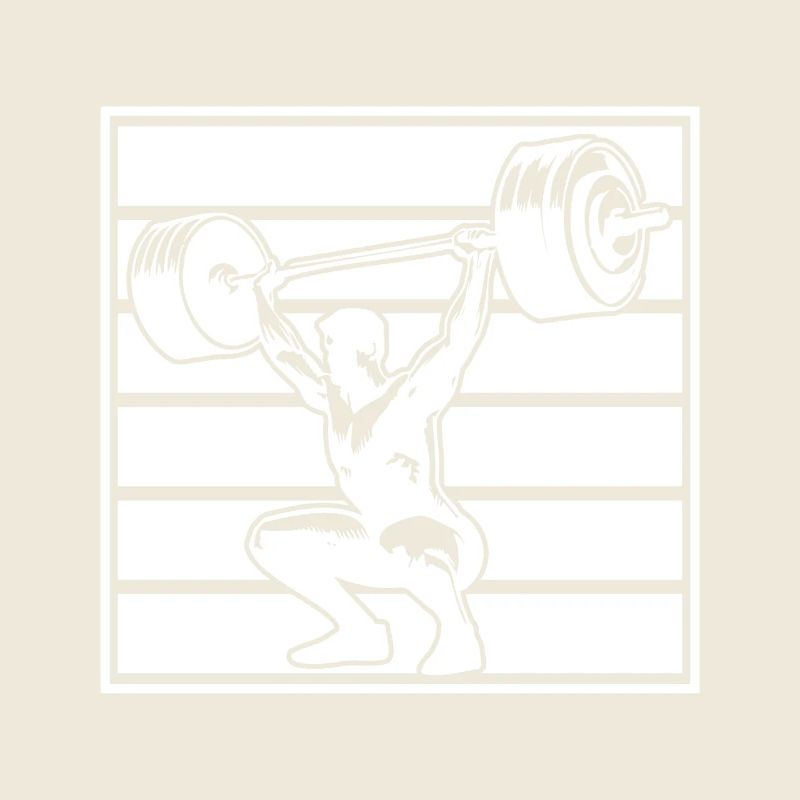 Haltérophile, bodybuilder, haltérophile, salle de sport