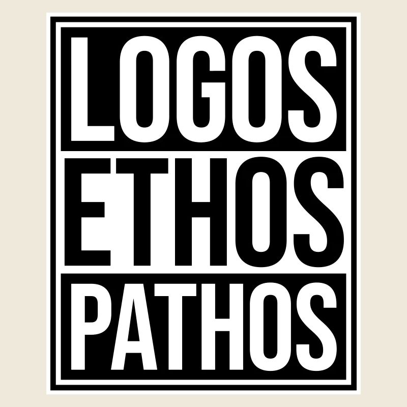 Logos Ethos Pathos Rhetorik Philosophie Student