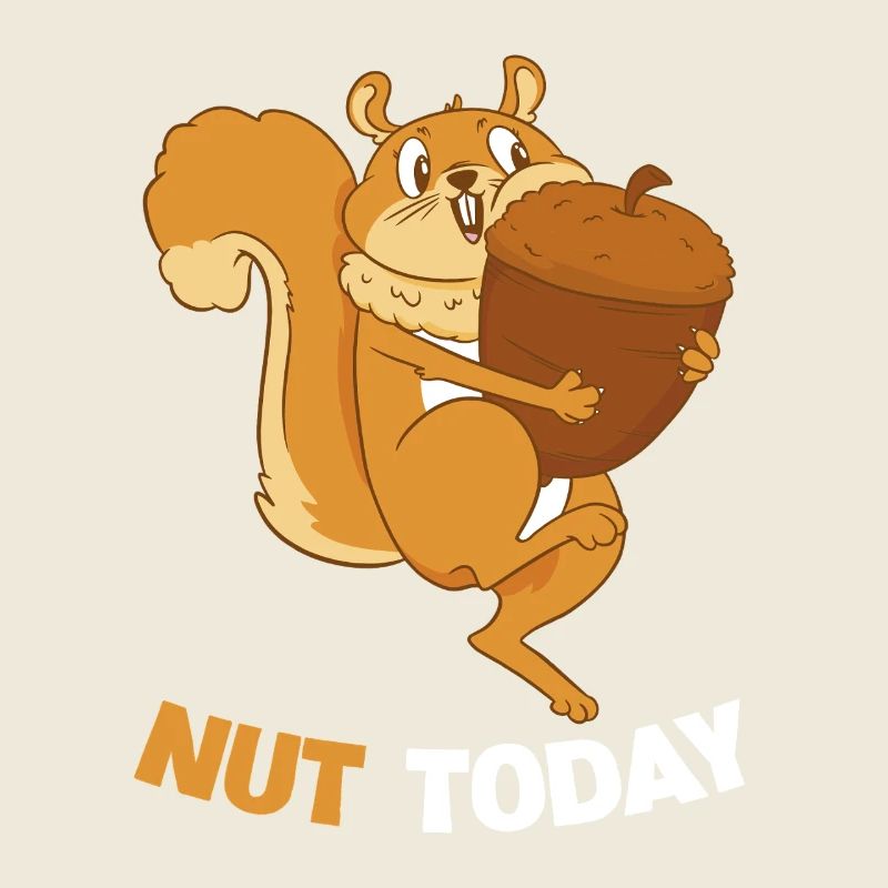 NUT TODAY Squirrel Acorn