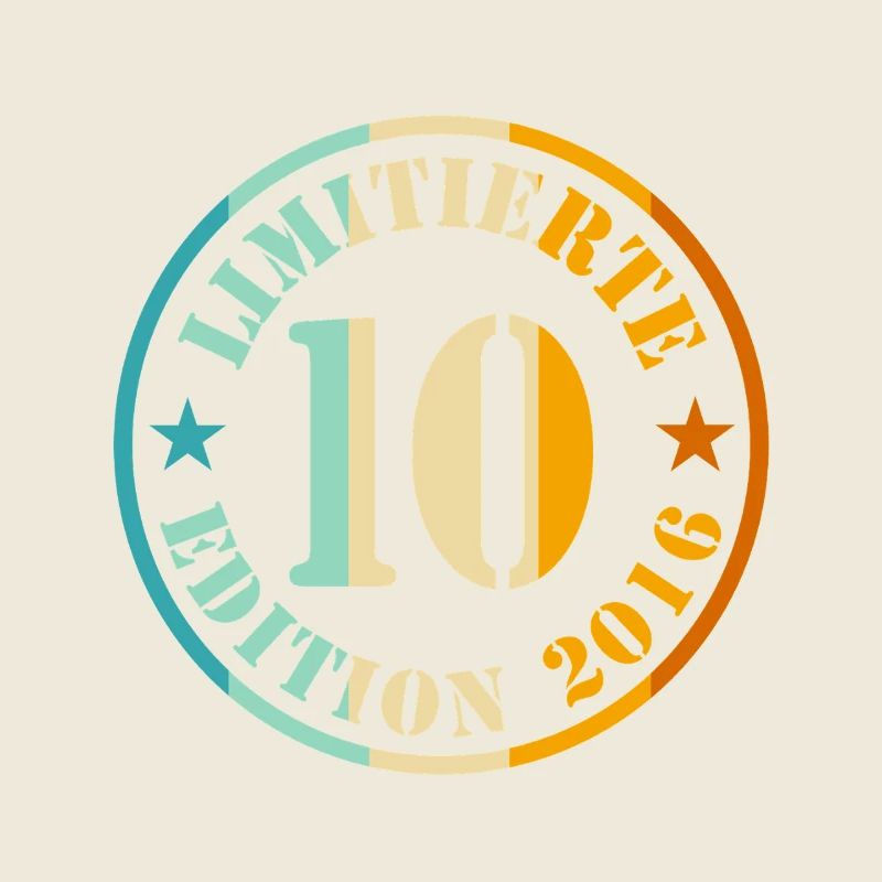 10e anniversaire Édition limitée 10 ans garçon