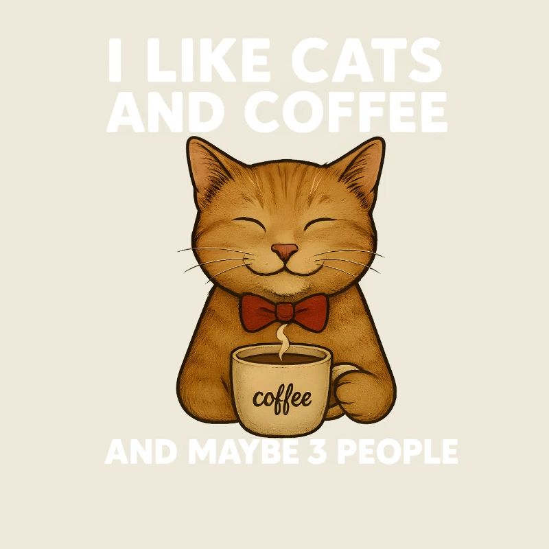 Kaffeekatze: Schnurren mit Becher