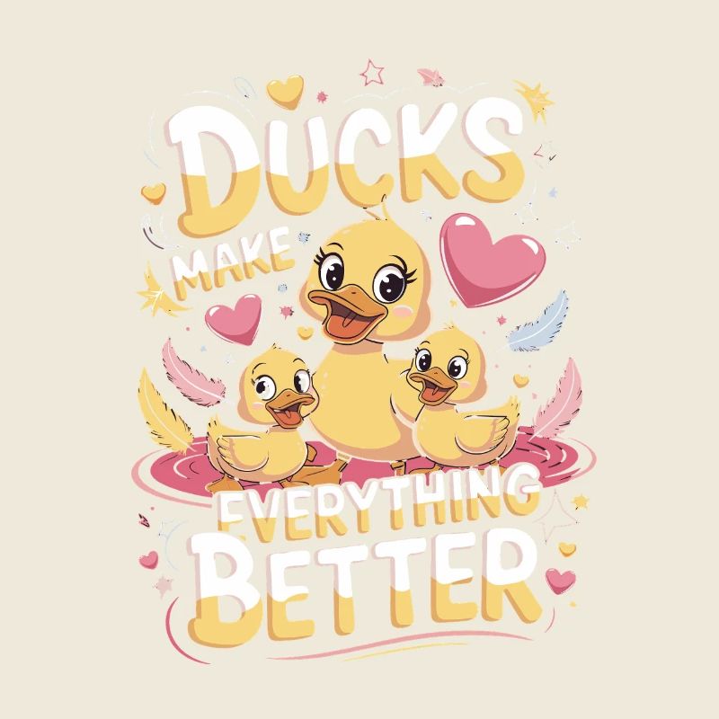  Enten Machen Alles Besser Ducks Make Everything