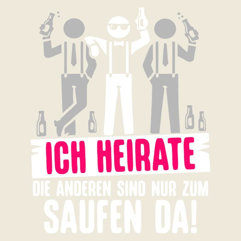 Bräutigam T-Shirt Junggesellenabschied Männer JGA