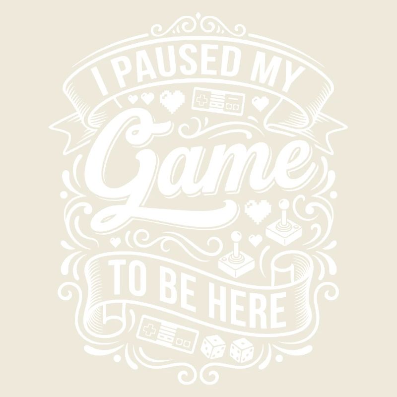 I pause my game