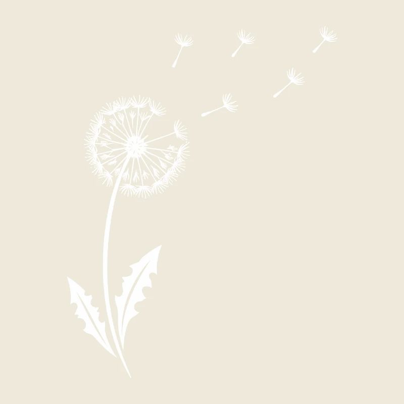 Pissenlit - Conception minimaliste de la nature
